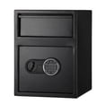 thumbnail image 2 of Huisuilinss 1.9 Cu.Ft Heavy Duty Drop Safe Fireproof, Front Drop Slot Lock Box with Digital Combination,Silent Deposit Safe Box, Security Cash Safe for Business Office Home, 2 of 8