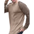 thumbnail image 1 of Suéter de cuello redondo para hombre Jersey ajustado Top de punto Jersey de fiesta Prendas de punto de manga larga, 1 of 4