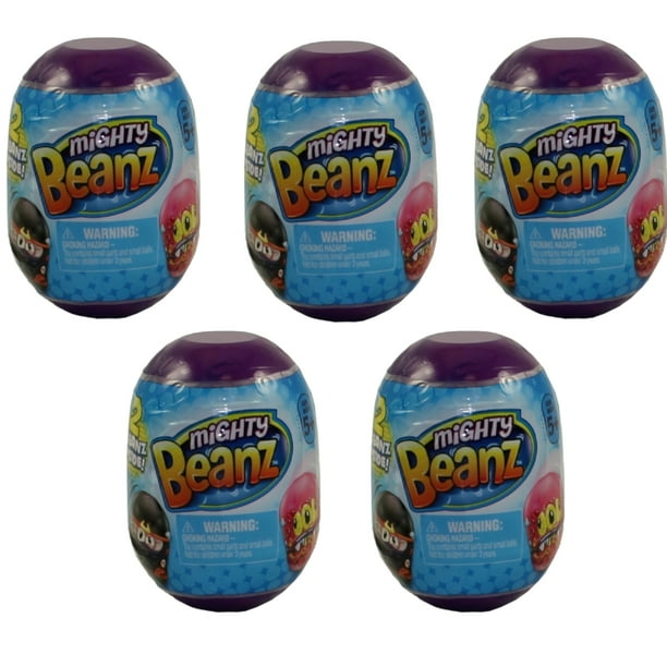 Moose Toys Mighty Beanz Series 1 2 Packs 5 Pack Lot 10 Beanz Total Walmart Com