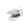 thumbnail image 2 of QUMIIRITY 4Pcs Anti-Wear Protection Csliding Shower Door Bottom Guide Silver Aluminum Rubber Shower Door Accessories, 2 of 8
