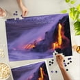 thumbnail image 4 of Lantern Press 1000 Piece Jigsaw Puzzle, Hawaii Volcanoes National Park, Lava Flow, 4 of 5