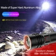 thumbnail image 5 of Rechargeable Flashlights High Lumens, 100000 Lumen Tactical Flashlight Powerful Handheld  LED Flashlight, Shockproof Waterproof Zoomable High Powered Durable Flashlight for Outdoor Indoor Camping, 5 of 10