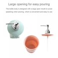 thumbnail image 3 of POINTERTECK Soap Dispenser - 17 Oz Plastic Soap Dispenser with Pump  Refillable Liquid Bottle Dispenser  Premium Hand Dispenser for Bathroom  Kitchen  Countertop(Blue Round), 3 of 6