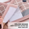 thumbnail image 3 of Arnés tipo chaleco acolchado ajustable, reflectante, suave, transpirable y cómodo para perros pequeños y cachorros (S, rosa), 3 of 5
