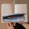 thumbnail image 3 of Miangastore Felt Pencil Case with Large Capacity and Strong Zipper for Storage Assorted Color Compact Size, 3 of 8