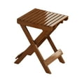 thumbnail image 4 of S SERENABLE Bamboo Folding Stool Compact Outdoor Foldable Stool for Patio Travel Camping brown, 4 of 9