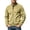 Army Green, variant on Bomber Jacket for Men Faux Suede Solid Color Ribbed Cuff Fashion Coats Full Zip Casual Regular Fit Flight Jacket with Pocket