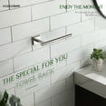 thumbnail image 5 of KOKOSIRI Hand Towel Bar Chrome Bathroom Towel Rail Holder Kitchen Paper Holder Wall Mounted Toilet Cabinet Mount, Polished Stainless Steel B3008CH, 5 of 9