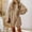Sweater for Women - A66 Khaki, variant on Xdegoge Sweater Dress for Women Midi Long Sleeve Oversized Pullover Dresses Ribbed Knit Crew Neck Dressy Casual Work Sweaters Streetwear