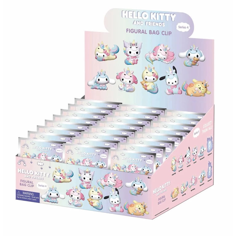 Hello Kitty Series 4 3D Foam Bag Clip | Mystery Blind Mini Item