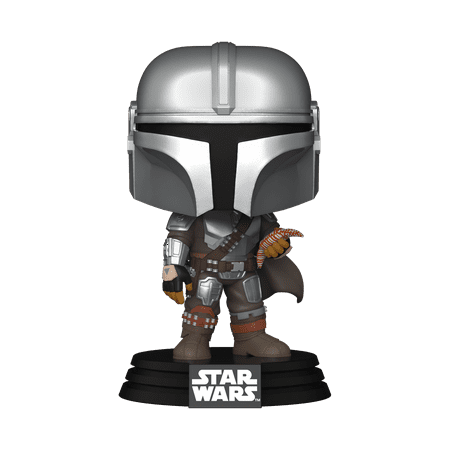 UPC: 0889698686549 | Funko Pop! Star Wars: Boba Fett – Mando with Pouch Vinyl Bobblehead