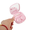 thumbnail image 4 of Unique Bargains 1 Set Contact Lens Case Cartoon Cat Lens Storage Case Pink, 4 of 5