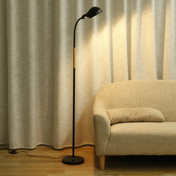 Novashion Gooseneck Floor Lamp - Standing Light, Adjustable Task Light, Floor  Lamp for Reading, Living Room, Bedroom - Walmart.com