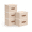 Beige-S/(5 Pack), variant on Grey S/(1 Pack) Collapsible Storage Boxes, 10.28 x 8.43 x 1.10 in