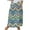 Green, variant on Xixinqiwan No Boundaries Women Maxi Skirts Clearance,Women's Cotton Midi Skirts High Waist A-line Flared Skirt Trendy Casual Floral Skirt with Pockets