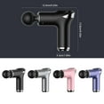 thumbnail image 3 of Electric Fascia Massager Rechargeable Adjustable Cordless Vibration Muscle Back Deep Tissue Massage Machine Portable Pain Relaxation Device Black, 3 of 9