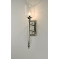 thumbnail image 3 of Maxim 20479CLPN Centenial 1-Light Wall Sconce, Polished Nickel, 3 of 4