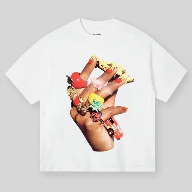 Camiseta holgada de algodón para hombre y mujer, camisa de gran tamaño con estampado gótico, estilo Hip Hop, Y2K, Harajuku01