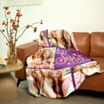 thumbnail image 5 of Custom Blanket with Photo Text, Personalized Flannel Throw Blanket, Customized Blanket Using My Own Photos, Birthday Christmas Wedding Gifts for Mom Dad Friends Sister - 4 Size (1 Photo-1), 5 of 6