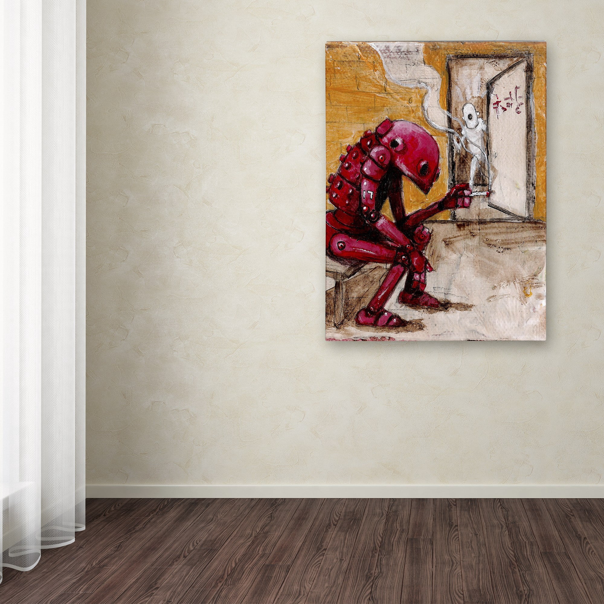 Trademark Fine Art 'Obsolete' Canvas Art by Craig Snodgrass