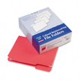thumbnail image 1 of Pendaflex R15213RED Two-Ply- Reinforced File Folders- 1/3 Cut- Top Tab- Letter- Red- 100/Box, 1 of 2