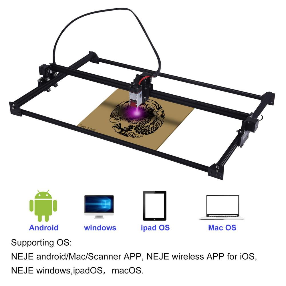 2 Axis DIY Logo Laser Engraver Printer 40x30cm CNC Router Wood Carving Engraving Cutting Machine Giraffe-X 7000MW CNC Laser Engraver Kits 2 Axis DIY Logo Laser Engraver Printer 40x30cm CNC Router Wood Carving Engraving Cutting Machine Giraffe-X 7000MW CNC Laser Engraver Kits