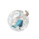 thumbnail image 1 of Kearding Exquisito adorno de bola de Navidad que hace punto regalos pensativos para la temporada navideña hechos con plástico Kits de decoración para fiestas azul claro, 1 of 6