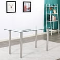 thumbnail image 6 of Hassch Rectangle Tempered Glass Table, Tempered Glass Table for Home Office Kitchen Dining Room, 6 of 6