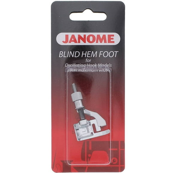 Blind Hem Foot 200130006 For Janome Oscillating Hook Models ( 5mm maximum width)