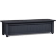 thumbnail image 6 of Real Flame Ortun 50" Rectangle Steel Propane Fire Pit Table in Gray, 6 of 8