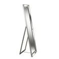 thumbnail image 2 of Kenroy Home Chauncey 64'' x 18'' Full Length Mirror with Stand , Standing Large Floor Mirror with Beveled Mirror Frame for Bedroom, Living Room, or Bathroom, Silver, 2 of 8