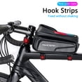 thumbnail image 1 of Bolsa De Ciclismo Bolsa de ciclismo con pantalla táctil de carcasa dura con doble cremallera a prueba de lluvia para accesorios de bicicleta Likrtyny  Accesorios para bicicletas, 1 of 9