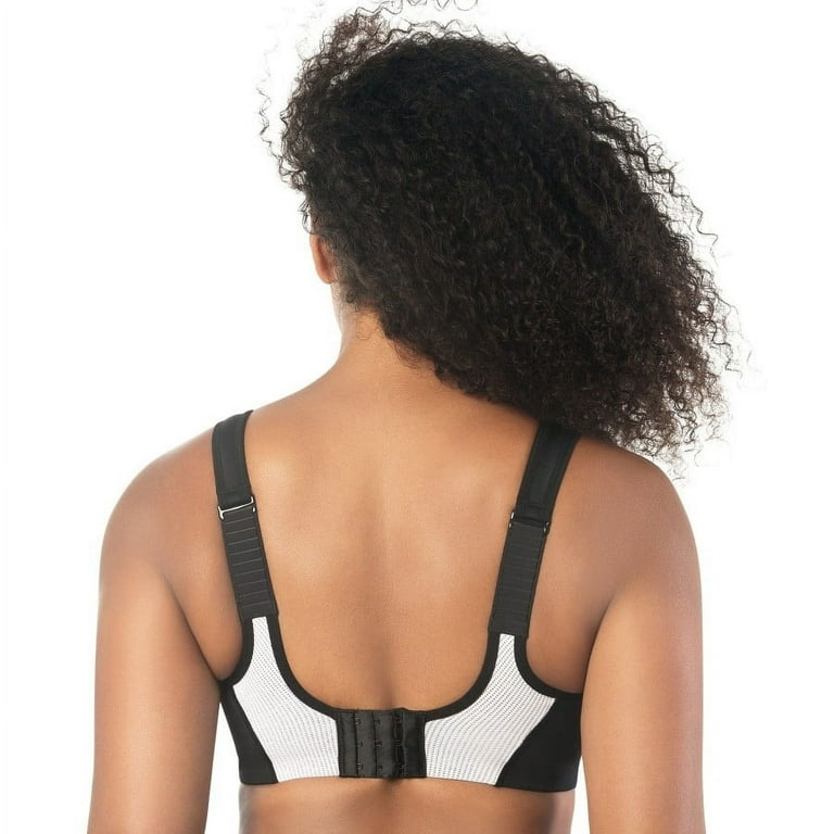 PARFAIT Women s Dynamic Mid High Impact Sports Bra Black 38I