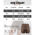 thumbnail image 6 of USEASY Shapewear Shorts for Women Under Dresses Tummy Control Mid Waisted Seamless Slimming Underwear with Lace, 6 of 6