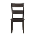 thumbnail image 4 of ACME Haddie Side Chair (Set-2) in Distressed Walnut, 4 of 5