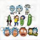 thumbnail image 2 of LLavero de figuras de Iron Man, Dean, Rick at Morty, muñecos de PVC, Harry Potter, Dobby, Harley Quinn, Wonder Woman, Deadpool, Naruto, Vegeta, juguete clave, 2 of 2
