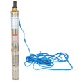 thumbnail image 2 of ECCPP 3.6m³/h Deep well pump 0.25kw Submersible well pump Stainless Steel 110V/60Hz Garden and Yard Irrigation, 2 of 5