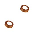 thumbnail image 2 of Advancent Paquete Cinta Accesorios para manualidades DIY Tela Cintas de poliéster Marrón claro Marrón claro 2piezas Advancent CBP273871, 2 of 6