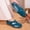 Green, variant on Women Slip‑On Garden Rain Shoes, Waterproof Low‑Cut Rubber Shoes, Non‑Slip Comfort Mud Working Shoes for Outdoor Gardening Farm