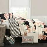 Lush Decor Amara Watercolor Rose - Juego De Edredón (5 Piezas), Rosa