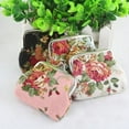 thumbnail image 3 of SPRING PARK Cute Floral Buckle Coin Purses Vintage Pouch Kiss-lock Change Purse Wallets, 3 of 7