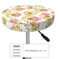 thumbnail image 4 of Daiia Sunflowers Stool Covers Round,Round Bar Stool Covers Waterproof Bar Chair Covers Washable Stool Cushion Slipcover for 12-14 Inch Chair-13 inch, 4 of 7