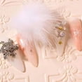 thumbnail image 4 of Linda Bola De Piel De Visón Polar Suave Extraíble 3D Uñas Pelo Esponjoso Colorido Diy Juego De Bolas De Hojaldre Magnéticas Con Base Extraíble Para Fiesta En Casa Al Aire Libre Advancent CE003174-03, 4 of 6