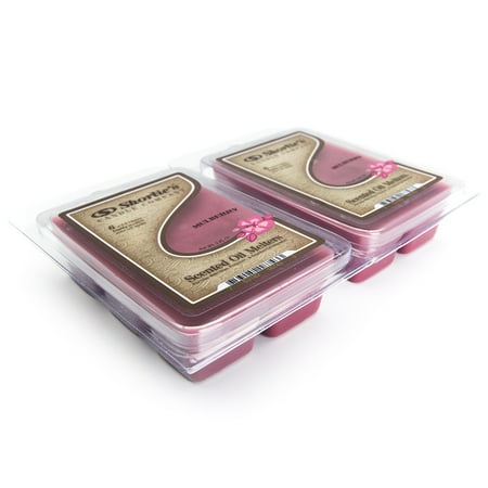 Christmas Air Fresheners Mulberry Wax Melts Multi Pack - 2 Highly Scented Bars - Made With Natural Oils - Christmas & Holiday Air Freshener Cubes Collection ()