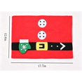 thumbnail image 2 of Christmas Table Placemat Table Mat Festive Holiday Dining Table Cover Cloth Decor for Kitchen Coffee Table Home Dining Party Christmas Table Setting Holiday Decoration Mat, 2 of 5