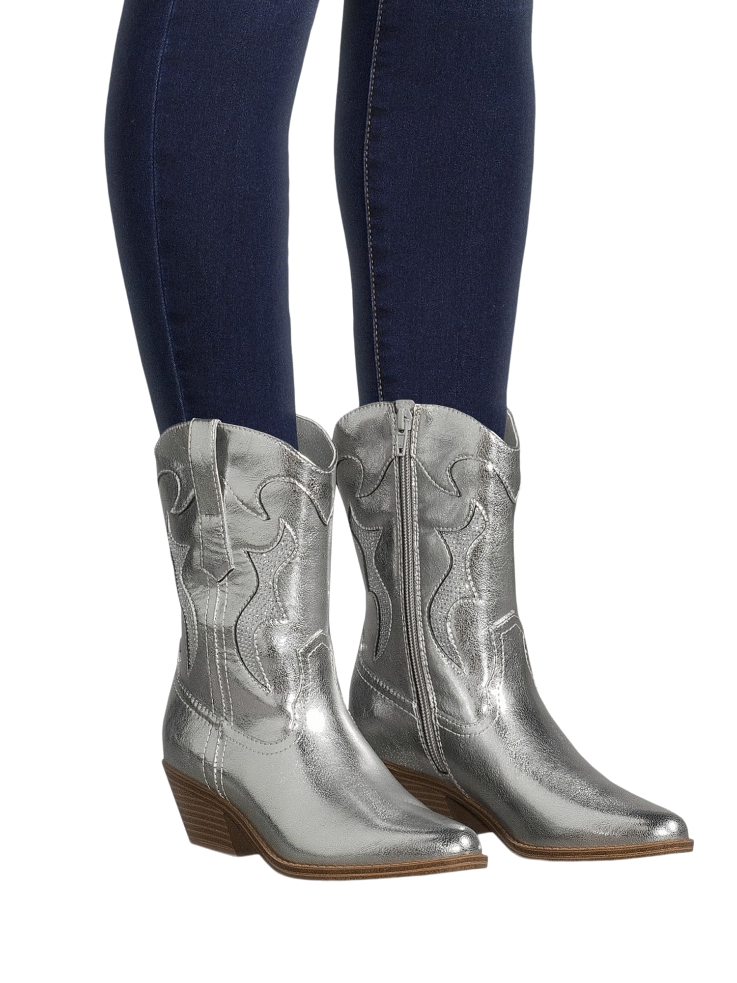 No Boundaries Women's Short Western Boot