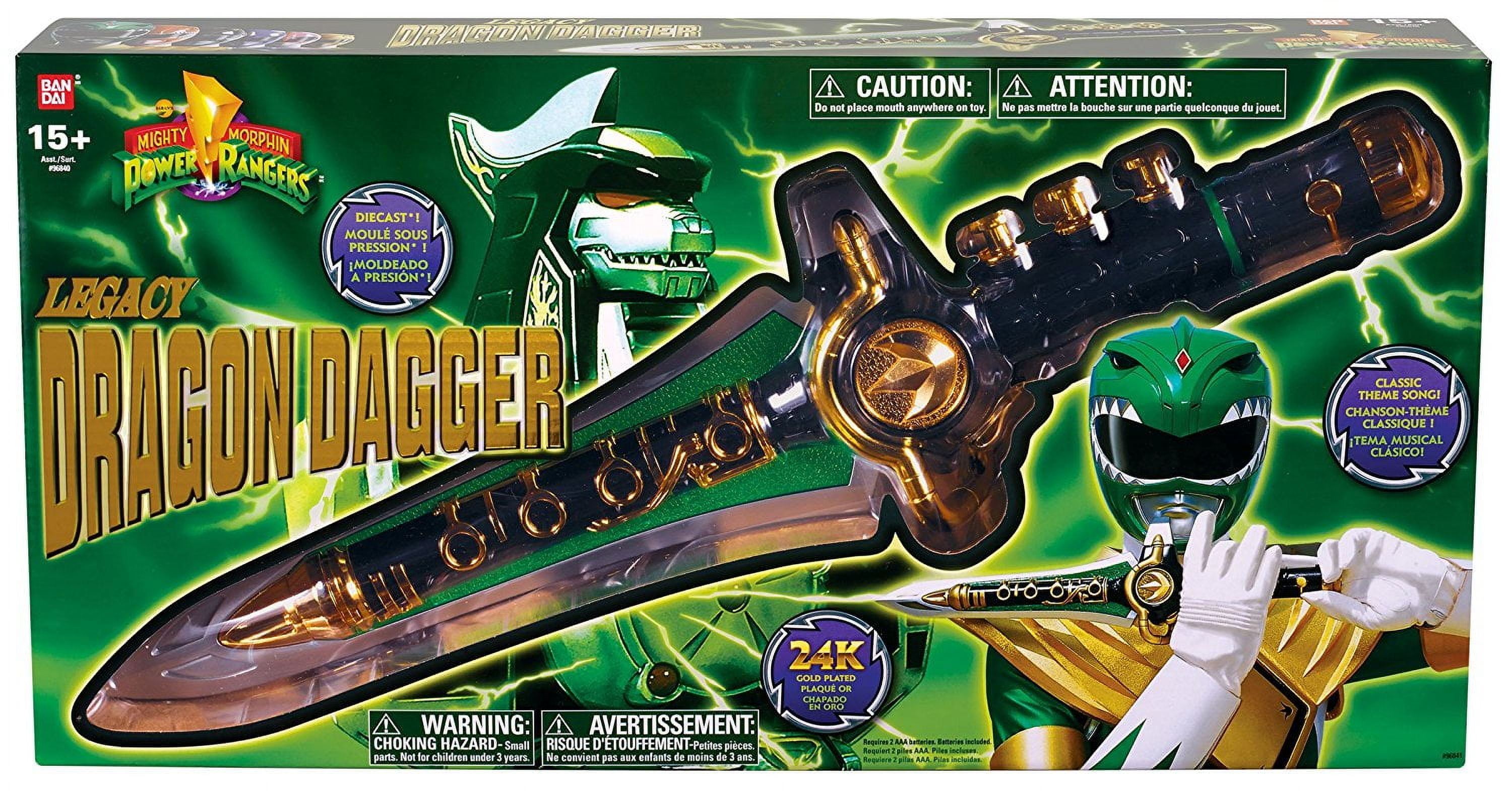 Mighty Morphin Power Rangers Legacy Dragon Dagger Limited Edition