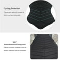 thumbnail image 4 of ZheElen Motorcycle Seat Cushion Cover Shock Absorption Waterproof Mesh Mat Portable Outdoor Riding Breathable Comfortable, 4 of 6
