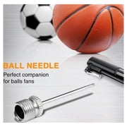 Audew 160 PSI Bike Floor Pump, Air Pump for Bike with Ball Needle Kit, Portable Air Pump for Balls, Toys, Basketball, Black