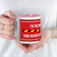 thumbnail image 5 of CafePress - I'm The Bridge Player Mug - 11 oz Ceramic Mug - Novelty Coffee Tea Cup, 5 of 6